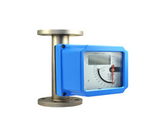 液晶顯示金屬管浮子流量計(jì)，水平安裝